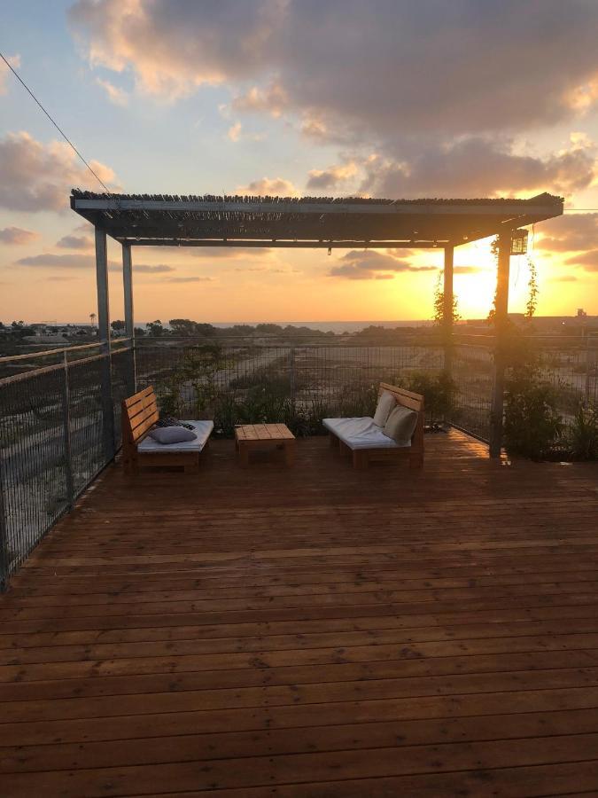 Atlit Rooftop Glamping ภายนอก รูปภาพ